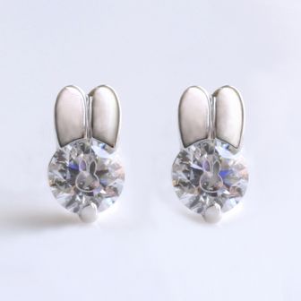 【天賞堂×miffy】ミッフィーカットフェイスピアス