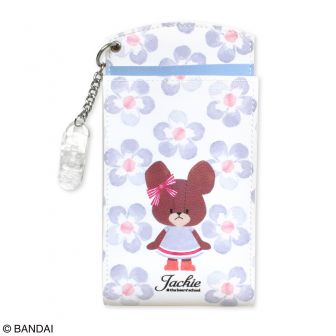 くまのがっこう 胸ポケット用ペンケース Flower Worksブルー